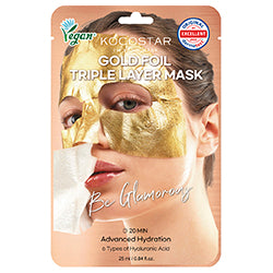 KOCOSTAR Gold Foil Triple Layer Mask