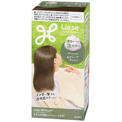 KAO Liese Foam Hair Color Olive Ash