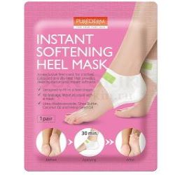 PUREDERM Instant Softening Heel Mask 1 Pair
