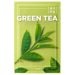 THE SAEM ++ Natural Green Tea Mask Sheet