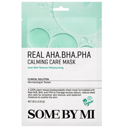 SOME BY MI Real AHA BHA PHA Calming Care Mask