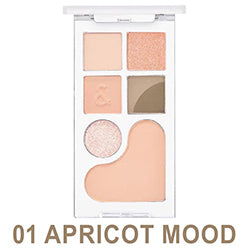 ROMAND Bare Layer Palette 01 Apricot Mood 