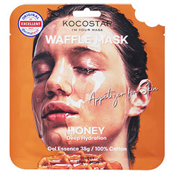 KOCOSTAR Waffle Mask Honey