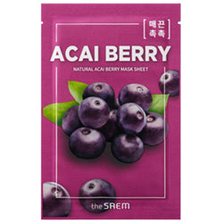 THE SAEM ++ Natural Acai Berry Mask Sheet