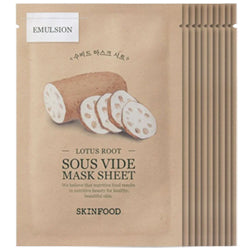 SKINFOOD Lotus Root Sous Vide Mask Sheet (10)