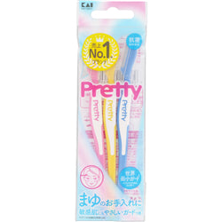 KAI Eyebrow Razor Pretty Regular L 3pcs