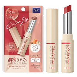 DHC Color Lip Cream Natural Aroma Wine Red