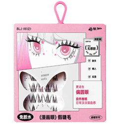 BLJ ++ Comic Eyes Glue-free False Eyelashes HD01 Rose Cupid