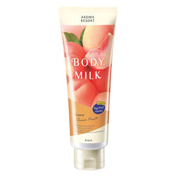 KRACIE Aroma Resort Body Milk Happy Sweet Peach