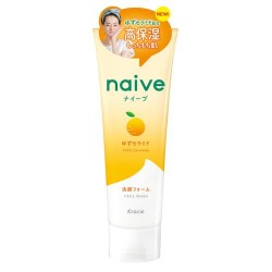 KRACIE Naive Face Wash Foam Yuzu Ceramide