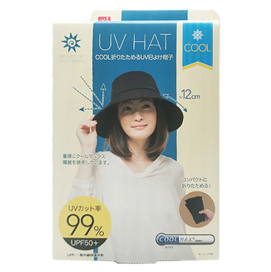 SUN FAMILY Sun Protection Hat Black (Cool type)