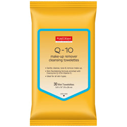 PUREDERM Q-10 Make-up Remover Cleansing Towelettes 30 sheets