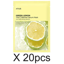 ANUA Green Lemon Vita C Serum Mask 20pcs (‎8809640733628)