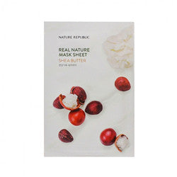 NATURE REPUBLIC Real Nature Mask Sheet Shea Butter