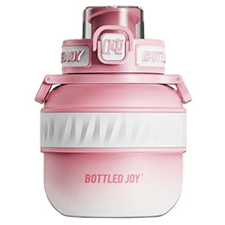BOTTLED JOY Warm Dundun Water Bottle Pink 500ml