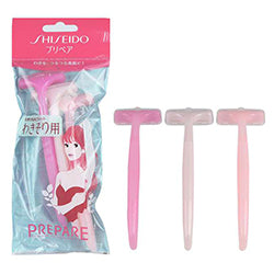 SHISEIDO Prepare Razor for Underarms 3pcs