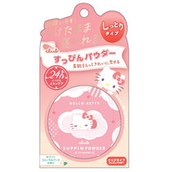 CLUB Suppin Powder C White Floral Bouquet Hello Kitty