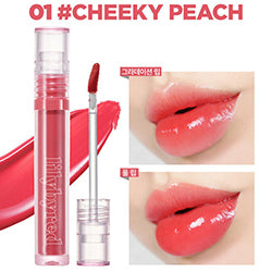 LILYBYRED ## ++ Glassy Layer Fixing Tint 01 Cheeky Peach