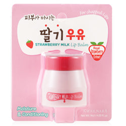 KWAILNARA Strawberry Milk Lip Balm