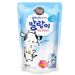 SHOWER MATE White Milk Bubble Hand Soap Refill 250ml