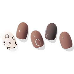 OHORA !! Semicured Gel Nail N Cozy Leopard (ND-026)