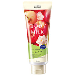 KRACIE Aroma Resort Body Milk Fine Apple & Gardenia 200g