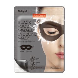 PUREDERM Black Food MG Gel Eye Zone Mask