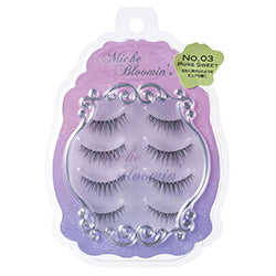MICHE BLOOMIN False Eyelash NO 03 Pure Sweet 4 Pairs