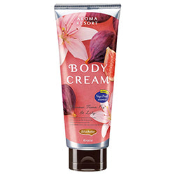 KRACIE Aroma Resort Body Cream Fig & Lily 170g