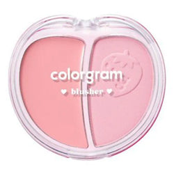 COLORGRAM Tintin Dory Duo Blusher 01 Strawberry Duo