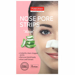 PUREDERM Nose Pore Strips Aloe 6 Strips
