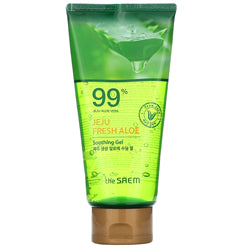 THE SAEM Jeju Fresh Aloe Gel Soothing Gel 99% 300ml Tube