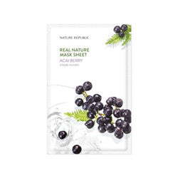 NATURE REPUBLIC Real Nature Mask Sheet Acaiberry